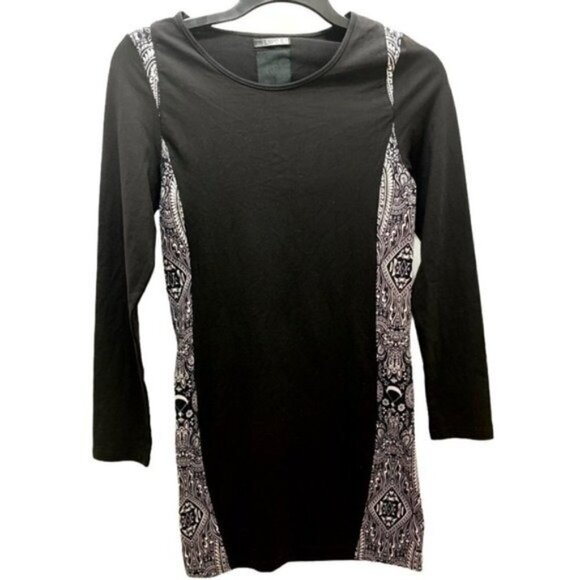 BLVCK SCVLE Black Scale NEW Paisley LS Dress, S - Picture 12 of 12